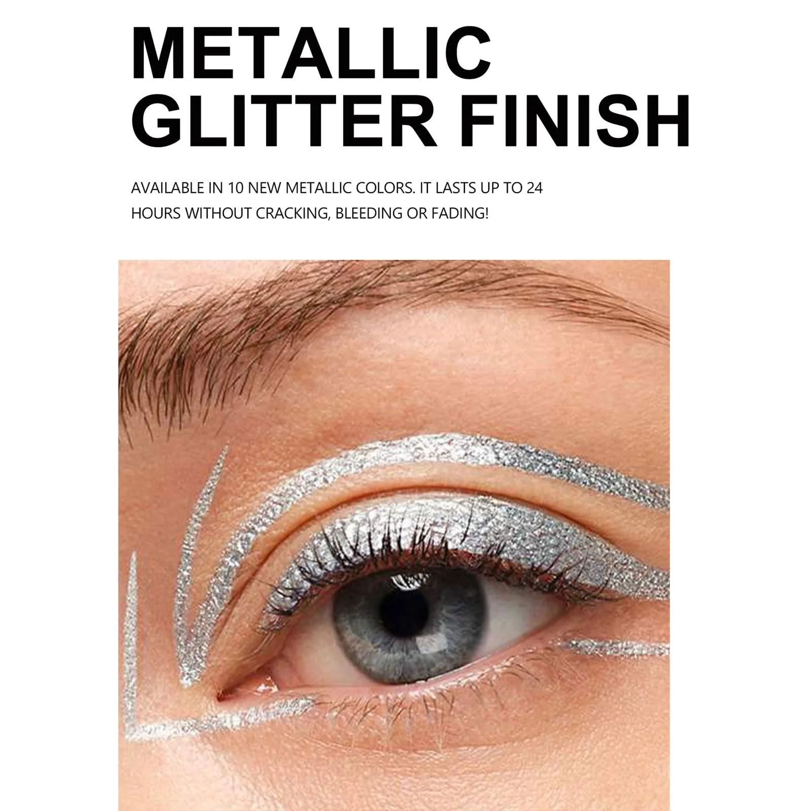 Підводка для очей Glitzernde Liner Auffälliges Mehrfarbiges 5-компонентний набір водостійка, фото №4 Підводка для очей Glitzernde Liner Auffälliges Mehrfarbiges 5-компонентний набір водостійка, фото №4