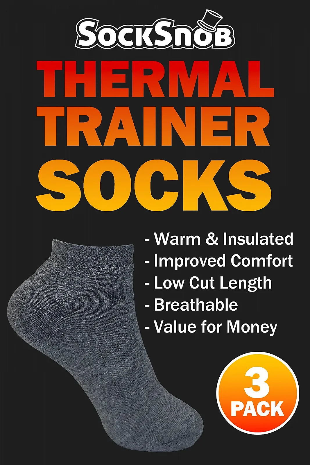 Шкарпетки Thermo Low Cut Trainer, фото №5