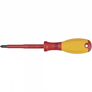 Викрутка Hazet 810VDE-PH2 PH2 100 мм червоний / жовтий - Фото 1