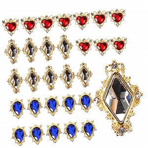 Стрази для нігтів Healeved, 60 шт. synthetic.ua - Фото 1