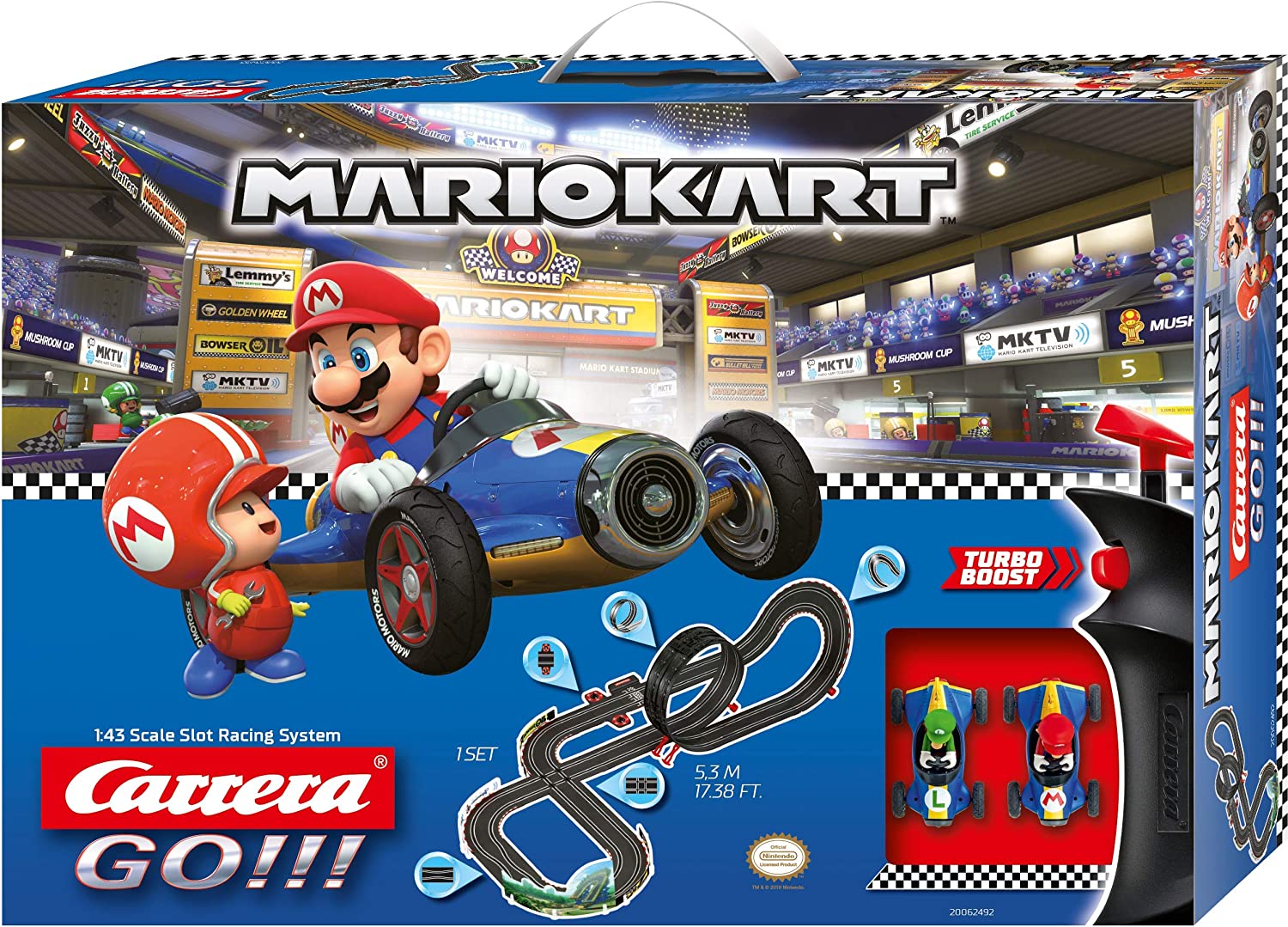 Игрушечный трек Carrera Mario Kart 62492, фото №1