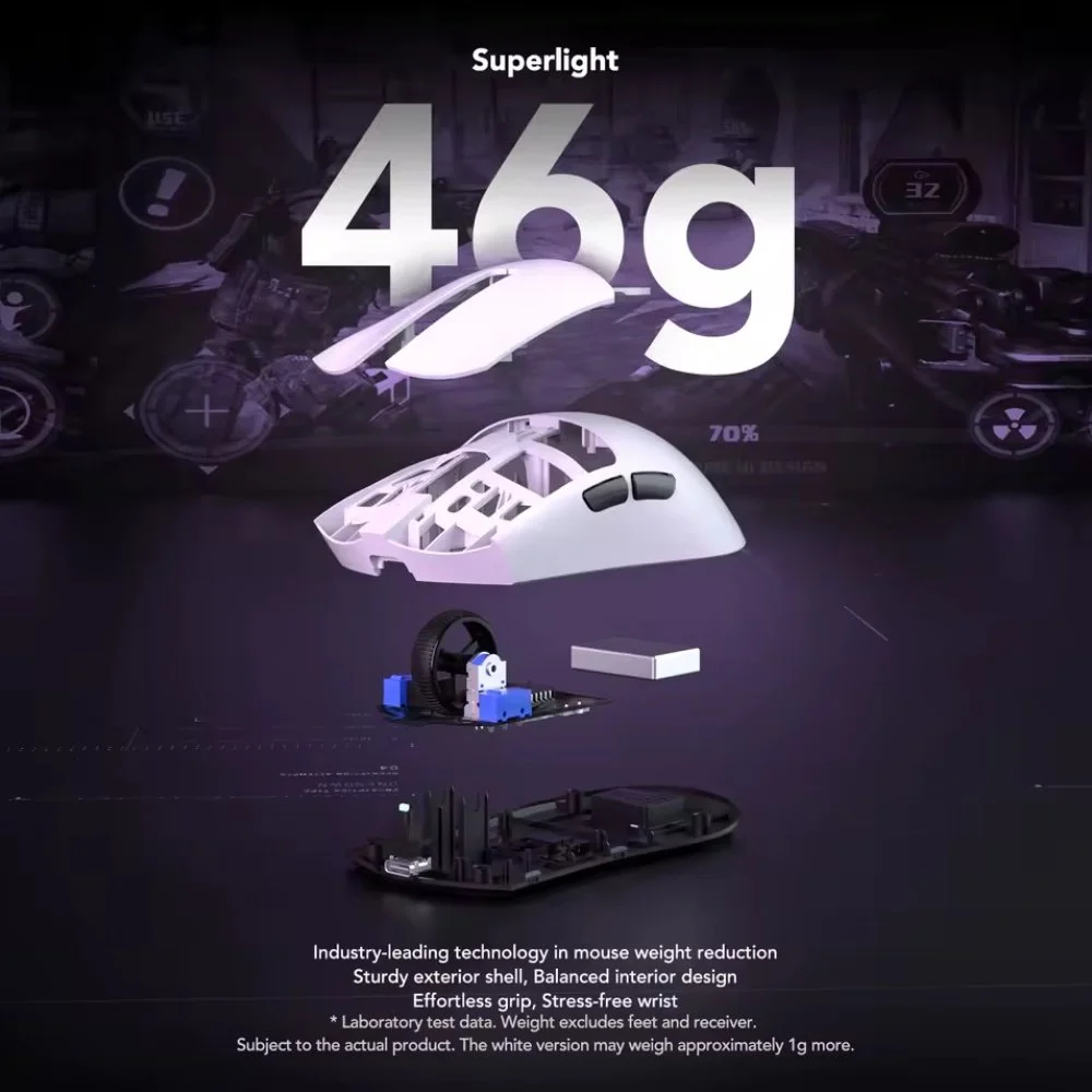 Ігрова мишка KYSONA Jupiter SE Black PAW3311 24000DPI 1000Гц, фото №10