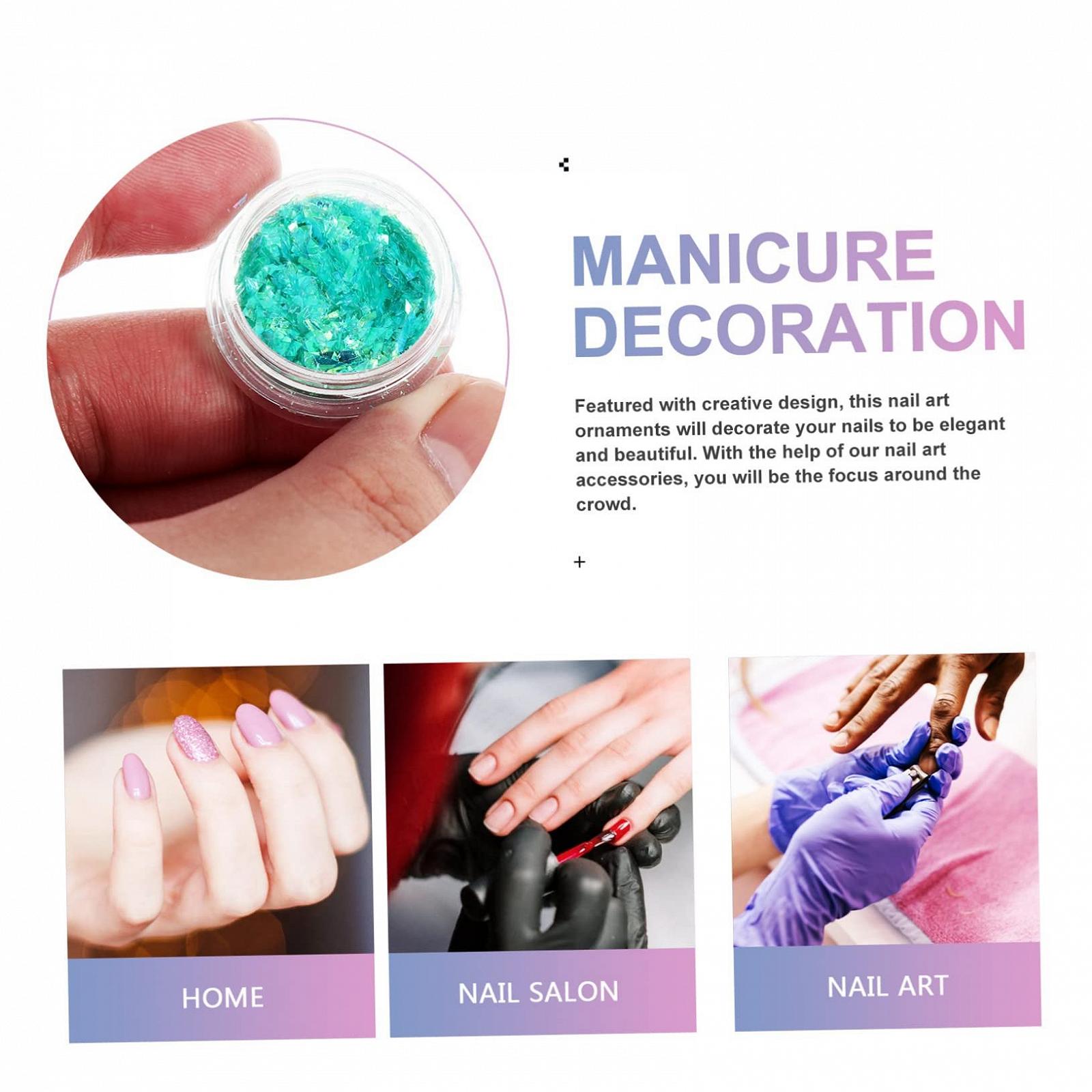 Набір Аксесуарів для Манікюру Жіночий Подарунок Підвіска для Нігтів 3D Косметика, фото №3