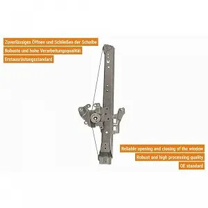 Склопідйомник VAICO Original VAICO Quality V30-8339 для MERCEDES-BENZ synthetic.ua - Фото 1