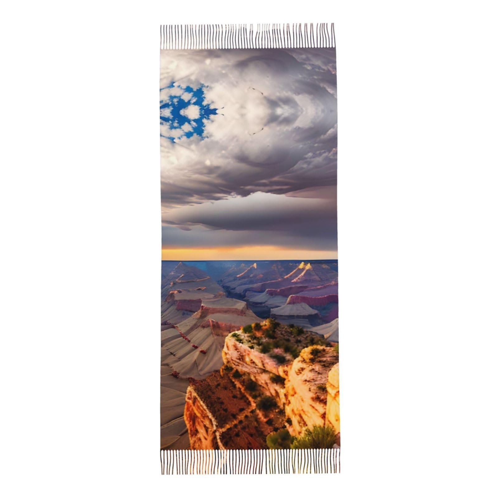 Пашміна-шаль LNNIUK Beauty Grand Canyon , зимовий шарф для жінок, фото №4
