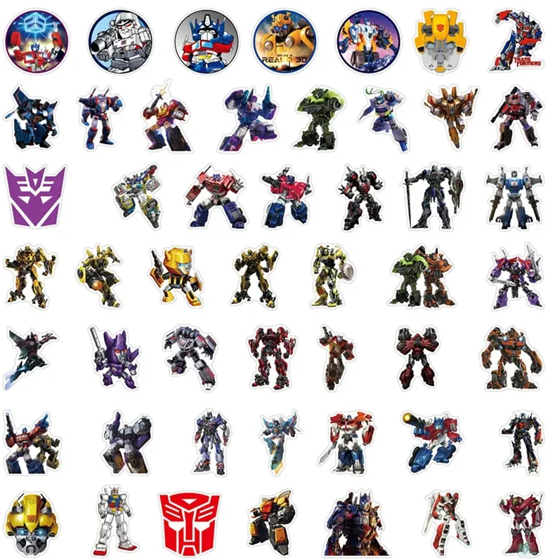 Стикеры Трансформеры , набор наклейок 49 шт, фото №3 Стикеры Трансформеры , набор наклейок 49 шт, фото №3