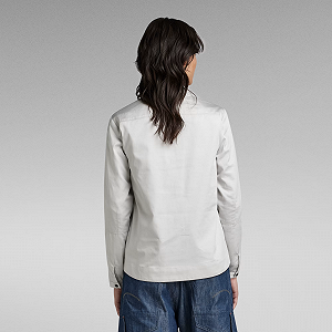 Жіноча сорочка G-Star RAW Zip Shirt - S synthetic.ua - Фото 1