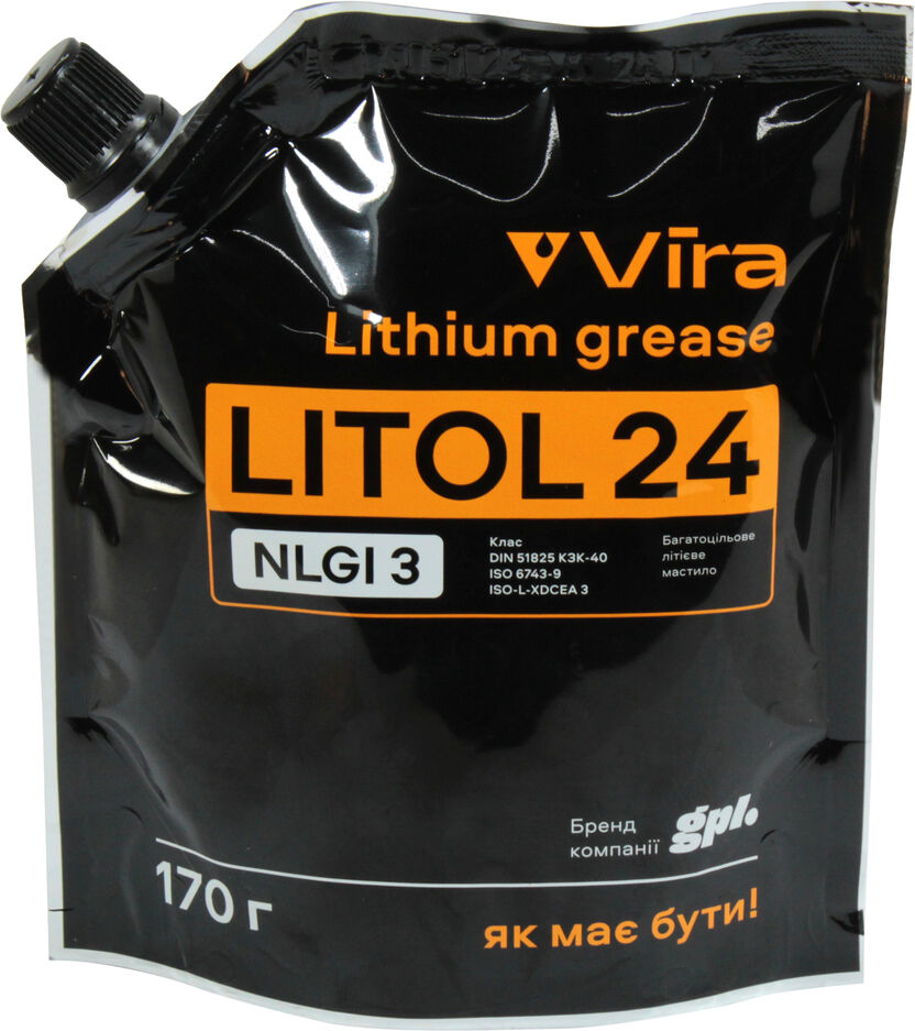 Змазка Літол-24 Vira 0,170кг. дой-пак VI0622, фото №1