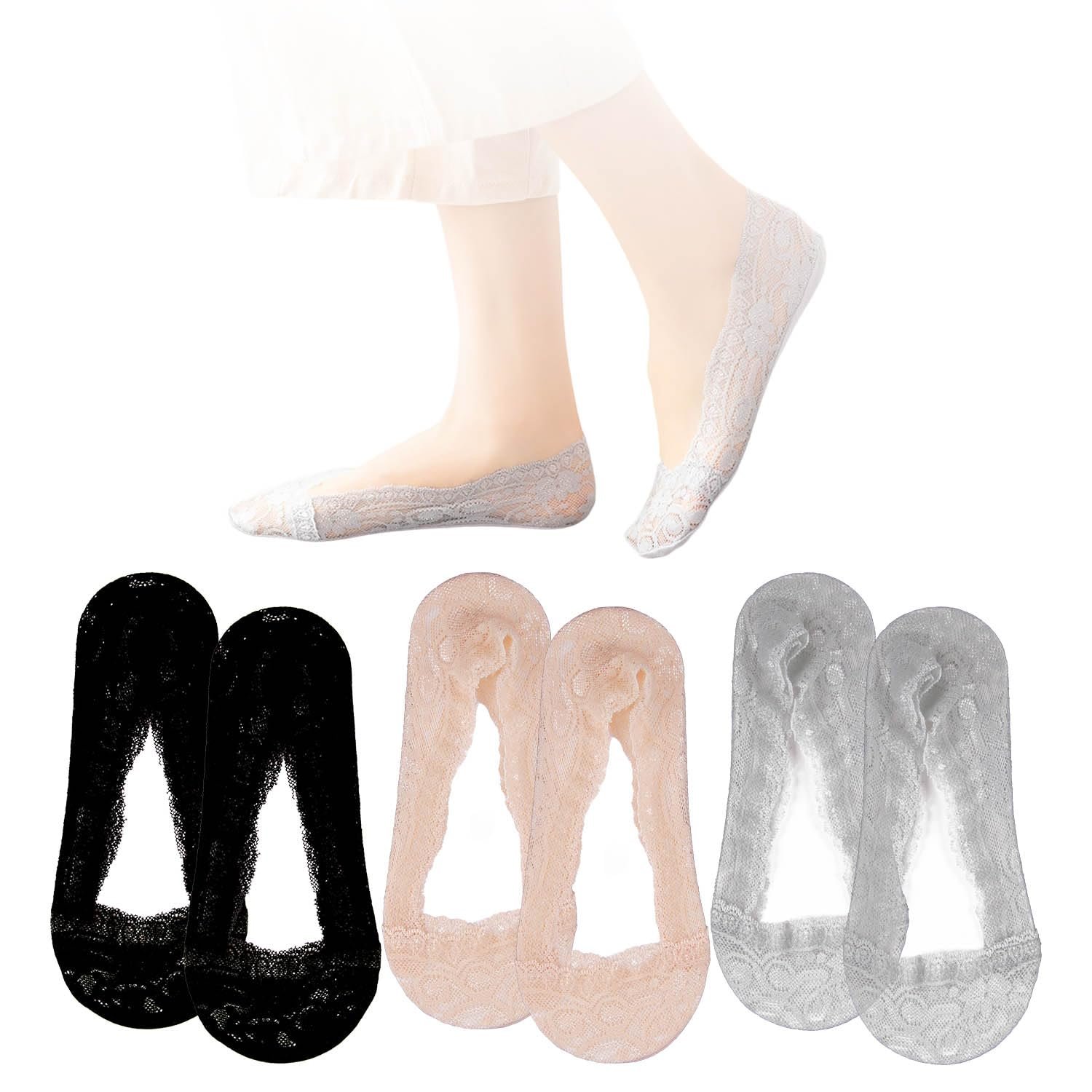 Шкарпетки-слідки Жіночі 6 пар, фото №1