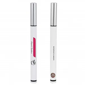 Жидкая Подводка Для Глаз, Стойкая, Ультратонкая, Ручка, Ровная, Водостойкая, Коричневый - Фото 1