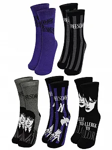 Шкарпетки United Labels Wednesday для жінок 38-43 (5 пар) - Фото 1