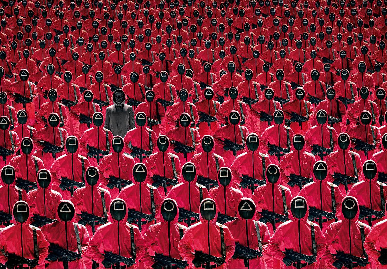 Пазлы Netflix Squid Game 1000 элементов, фото №2