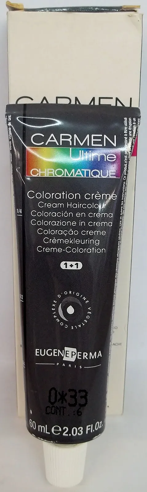 Фарба для волосся Carmen Chromatic Жовтий 60 мл, фото №5