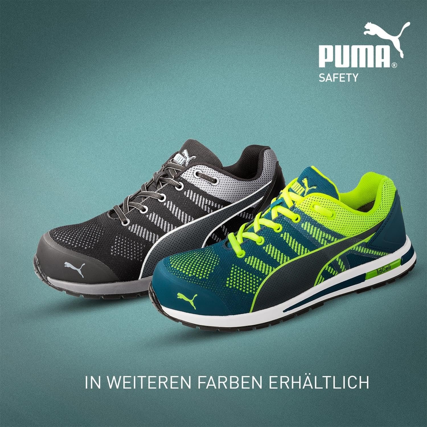 Кроссовки PUMA Safety Elevate Knit Low S1P ESD HRO SRC с фибровой вставкой, защитой от проколов, нескользящие, термостойкие, без металла Мужские, фото №4