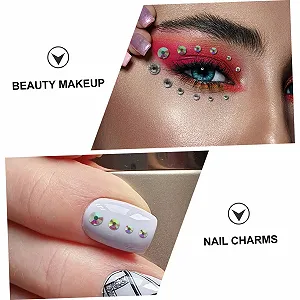 Набор для маникюра Стразы для ногтей 1 набор со стразами для ногтей для рукоделия Клей в комплекте synthetic.ua - Фото 1