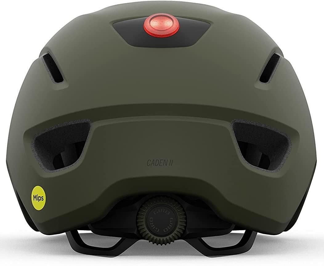 Шолом Giro Caden II LED Міський Велосипедний Матовий Зелений 2024, фото №4