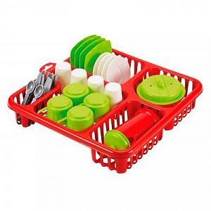 Игровой набор ECOIFFIER сушка с посудой 000908 - Фото 1
