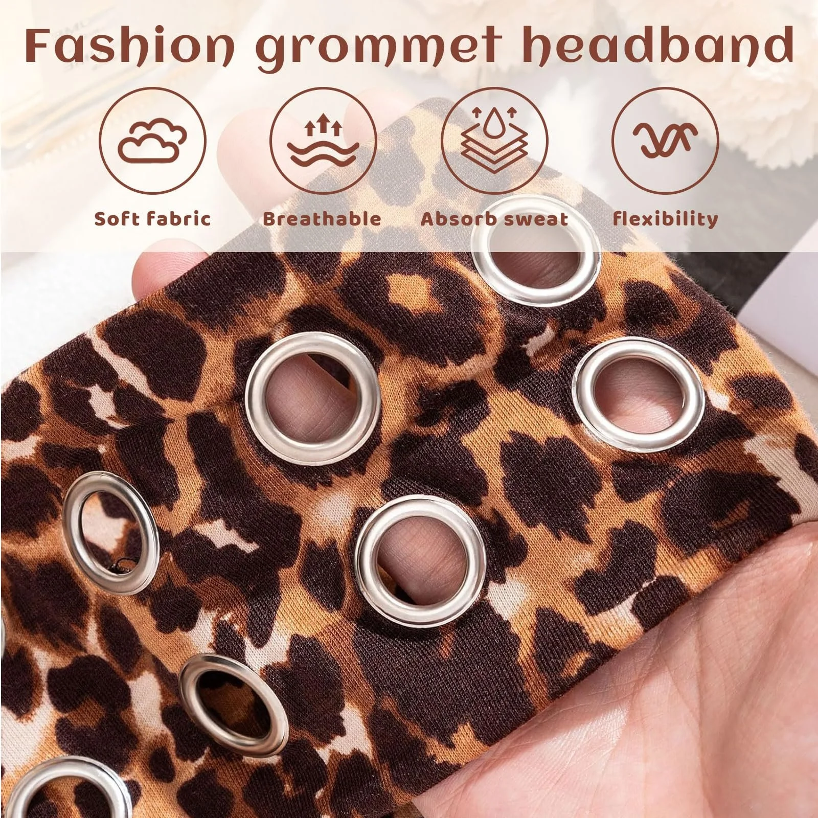 Пов'язка на голову VelvetGlow Жіноча, фото №4