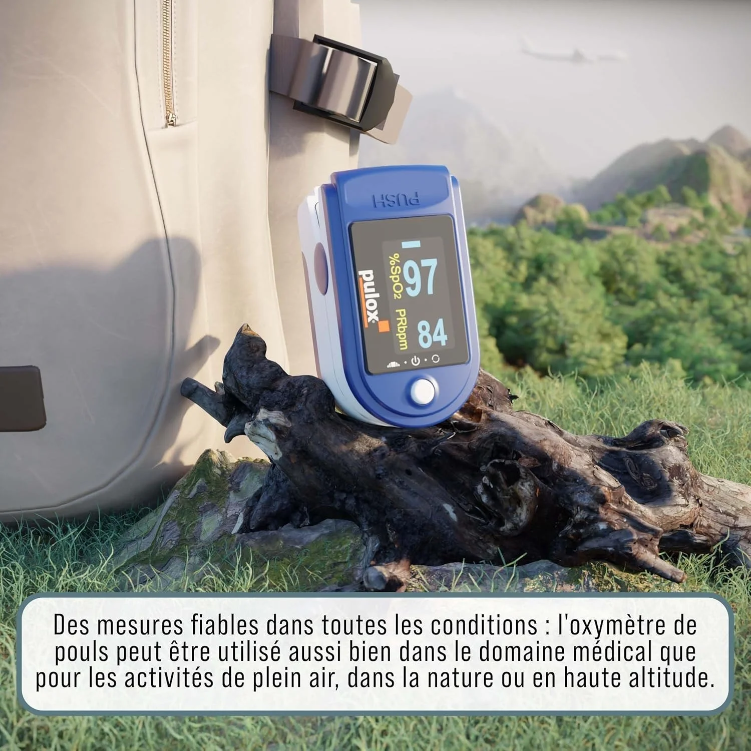 Пульсометр на пальці Pulox PO-200, фото №6