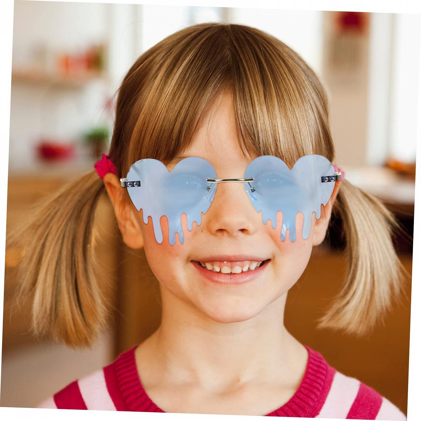 Сонцезахисні окуляри PACKOVE, 2 шт, Без оправи, Хмара, Блакитний, фото №8