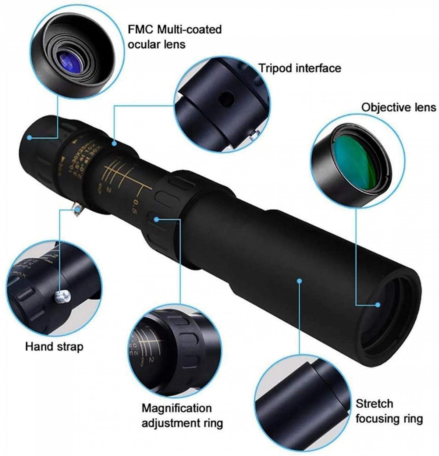 Монокуляр s 10-300X 5000M Низьке освітлення, фото №2