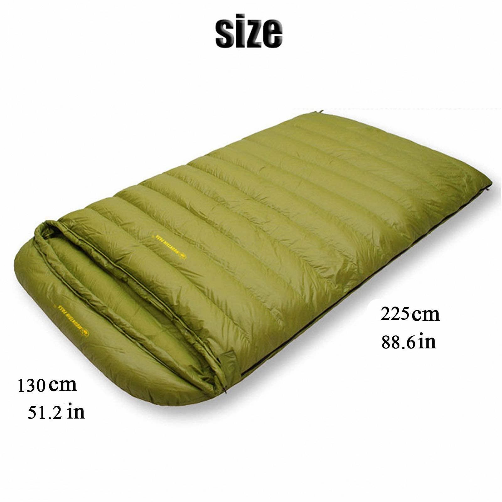 Спальный мешок MYVVKIA Outdoor Gänsedaunenschlafsack 1000 г, фото №6