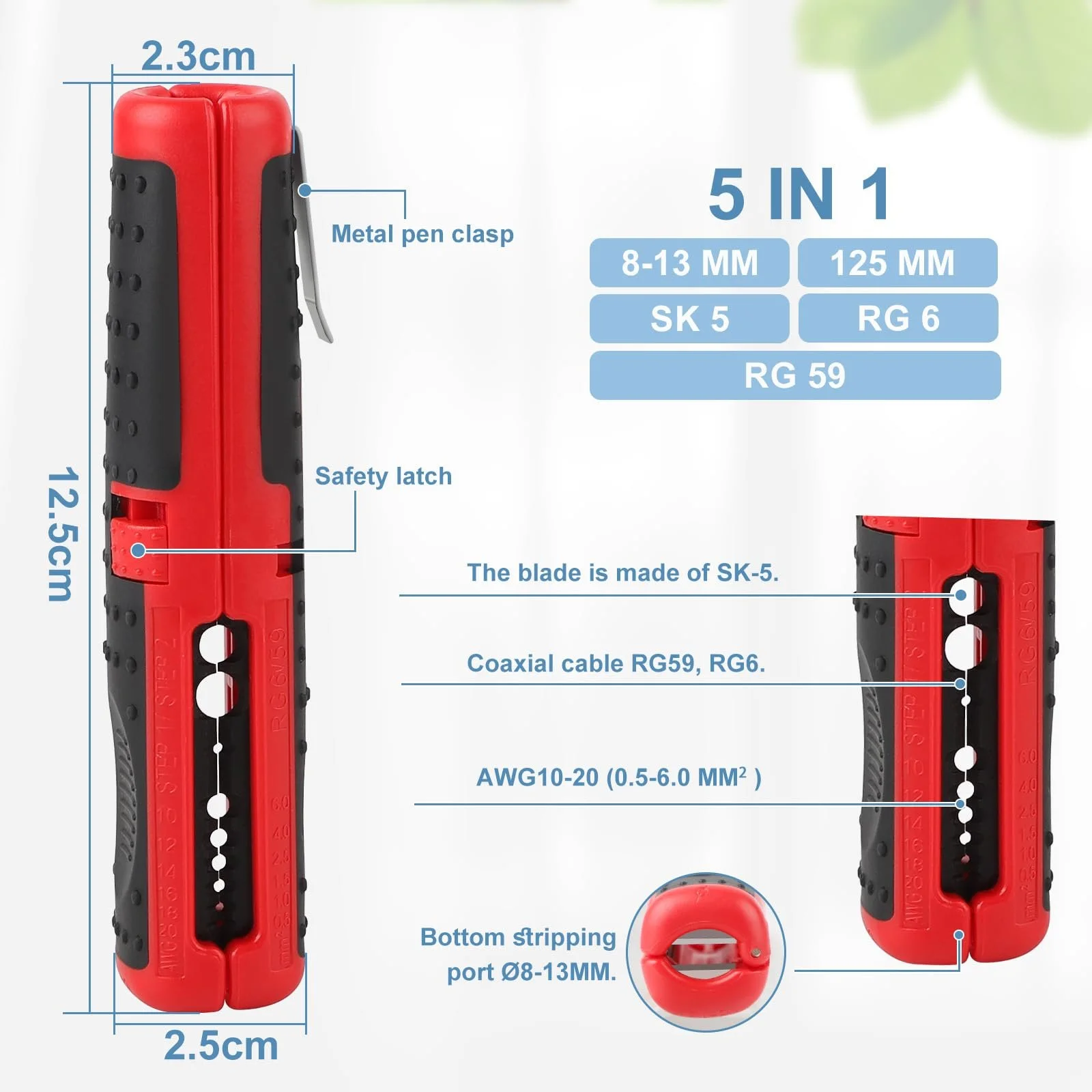 Стриппер универсальный профессиональный 125 мм, фото №2