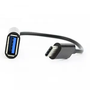 Дата кабель OTG USB 2.0 AF to Type-C 0.2m Cablexpert (AB-OTG-CMAF2-01) synthetic.ua - Фото 1