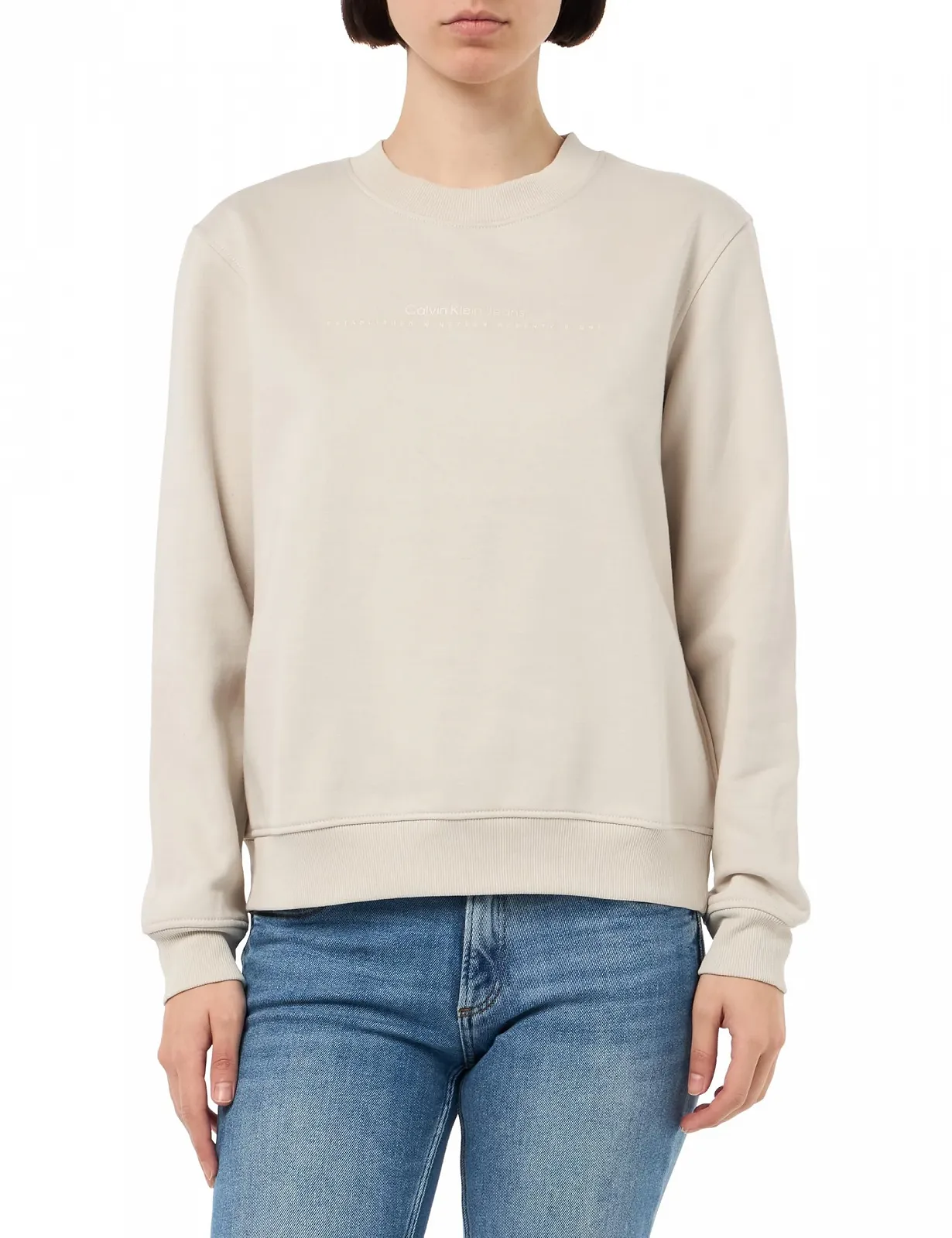 Жіночий світшот Calvin Klein Institutional Graphic Crewneck, фото №1