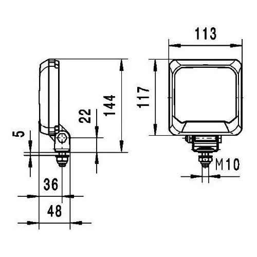 Фонарь заднего хода HELLA 2ZR 995 193-051 задний, фото №3