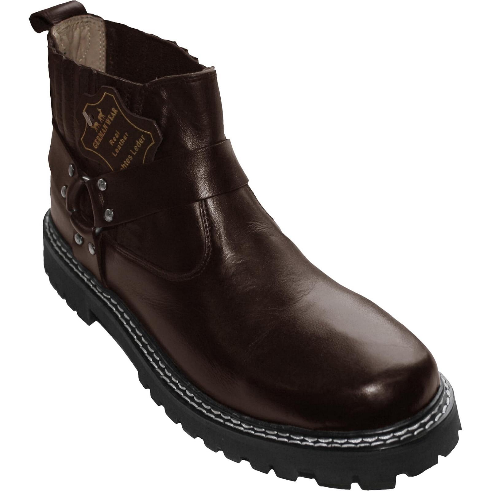 Чоппер Ботинки German Wear Western Reiter Мотоциклетные Кожаные, фото №3