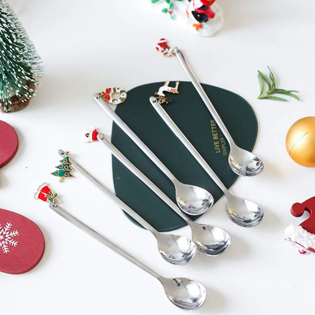 Ложка для кави PRETYZOOM Набір з 12 нержавіючих сталевих, фото №8