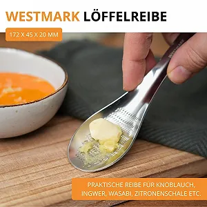 Тертка-ложка Westmark Нержавіюча сталь Сріблястий synthetic.ua - Фото 1