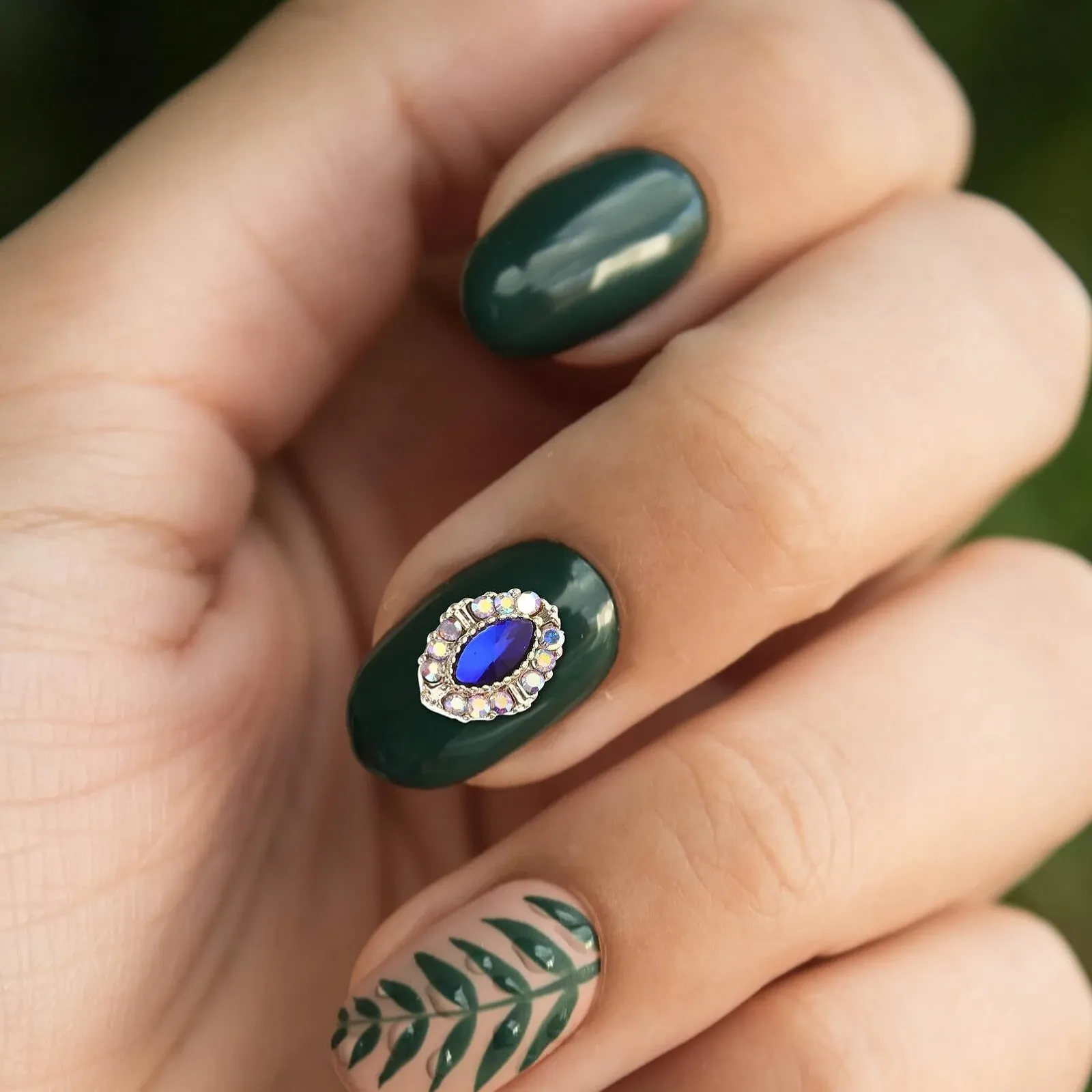 Украшения для ногтей FOMIYES 10 шт, сердечки, камни для ногтей, фото №3