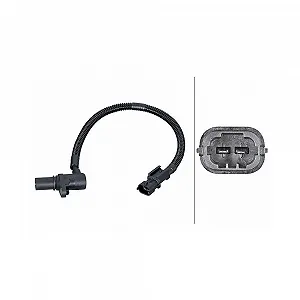 Датчик импульсов коленвала HELLA 6PU 358 381-671 для HYUNDAI KIA - Фото 1