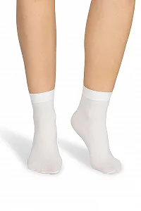 Шкарпетки NOQ Mira Жіночі Вище Щиколотки Однотонні 40 Ден - Фото 1