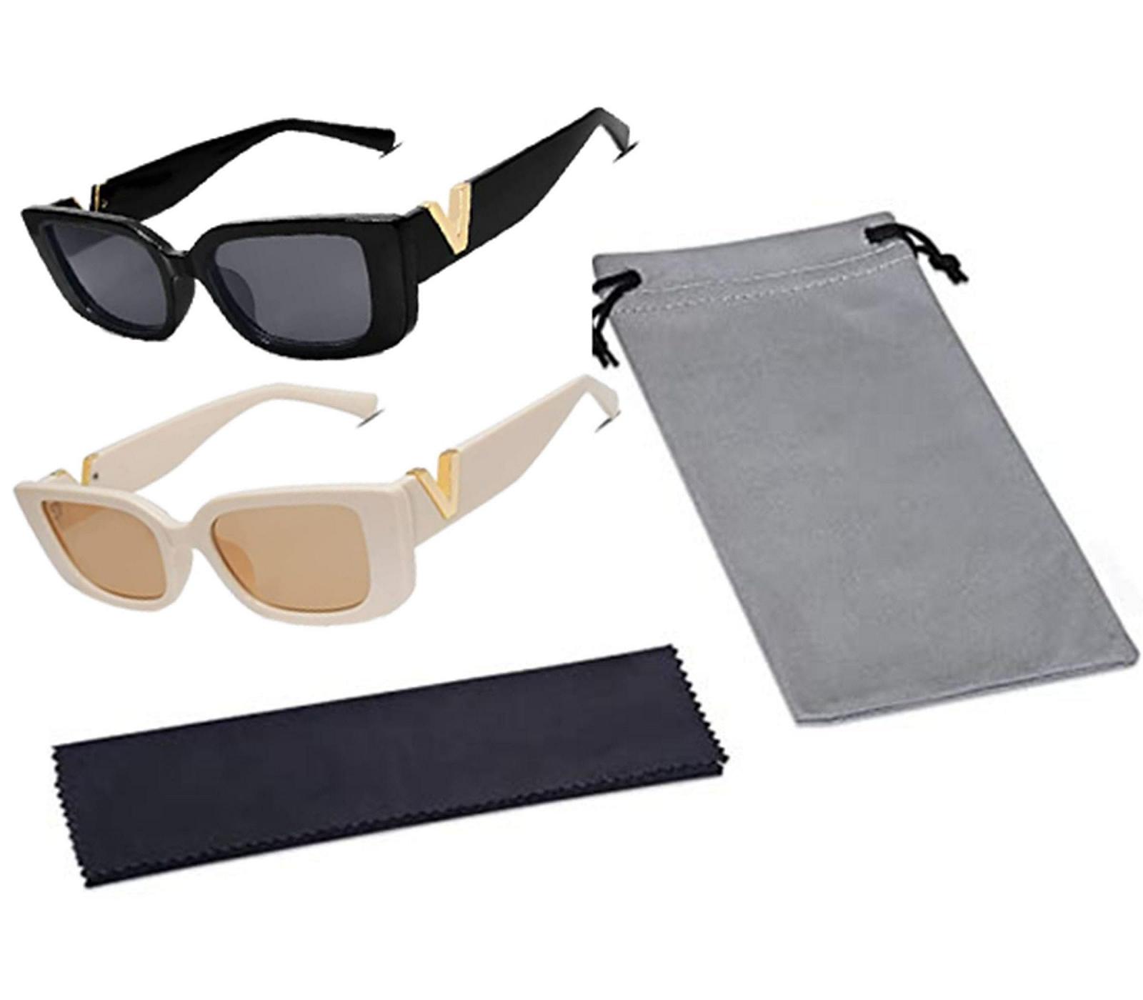 Сонцезахисні окуляри Жіночі owlfun Вінтажні Ретро 90-х, фото №2