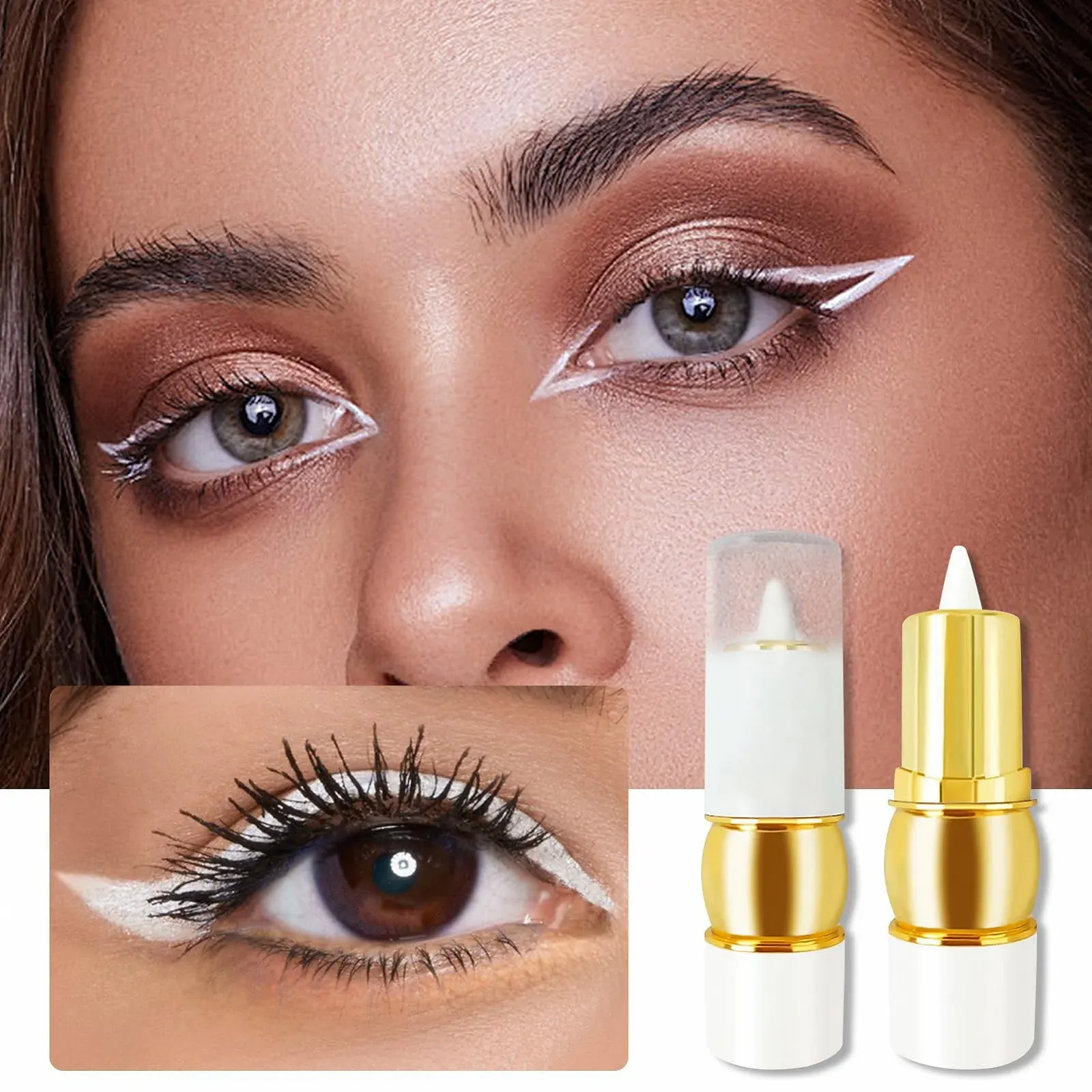 Підводка для очей Матова Швидковисихаюча Водостійка, фото №4