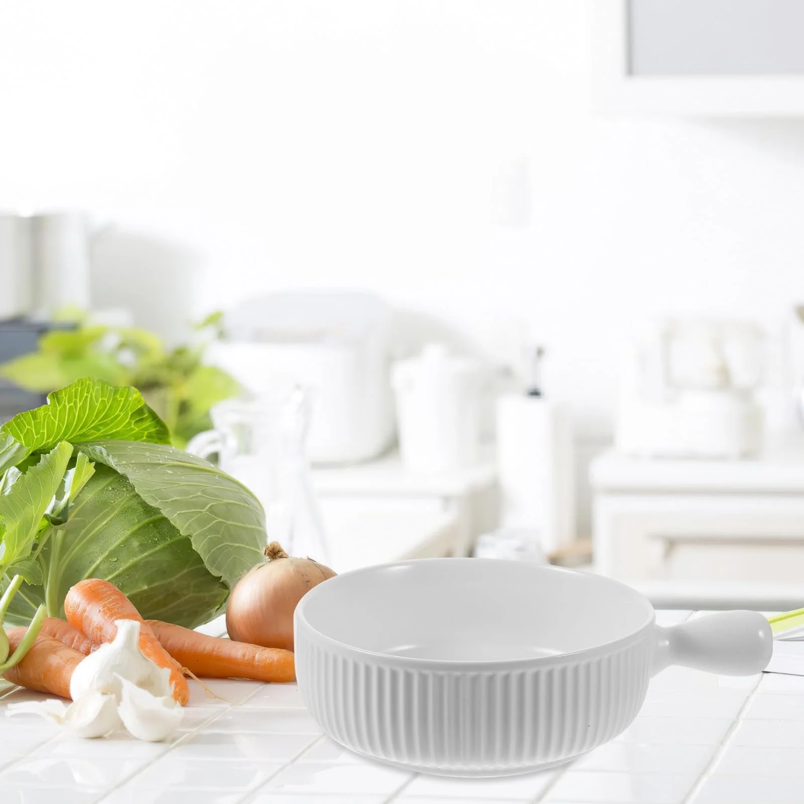 Форма для запекания керамическая с ручками термостойкая для микроволновой печи многофункциональная, фото №3 Форма для запекания керамическая с ручками термостойкая для микроволновой печи многофункциональная, фото №3