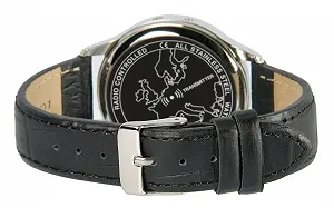 Радиоуправляемые часы мужские Elegant MARQUIS 983.4114 Черный, Ремешок synthetic.ua - Фото 1