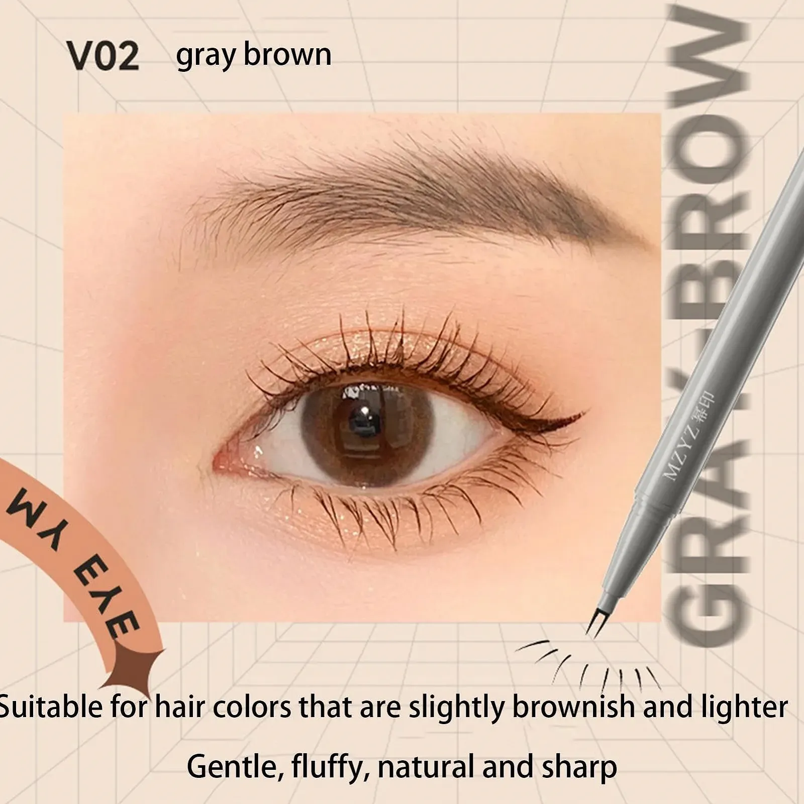 Підводка для очей з подвійним кінчиком для нижніх вій, фото №5 Підводка для очей з подвійним кінчиком для нижніх вій, фото №5