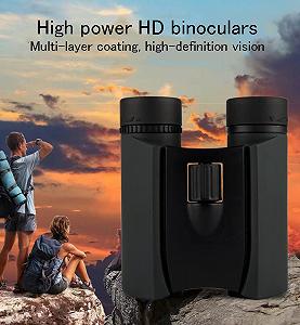 Бинокль QHYTL Hochleistungs-High-Definition-Nachtsichtteleskop 10 x 25/8 x 25 для взрослых черный synthetic.ua - Фото 1