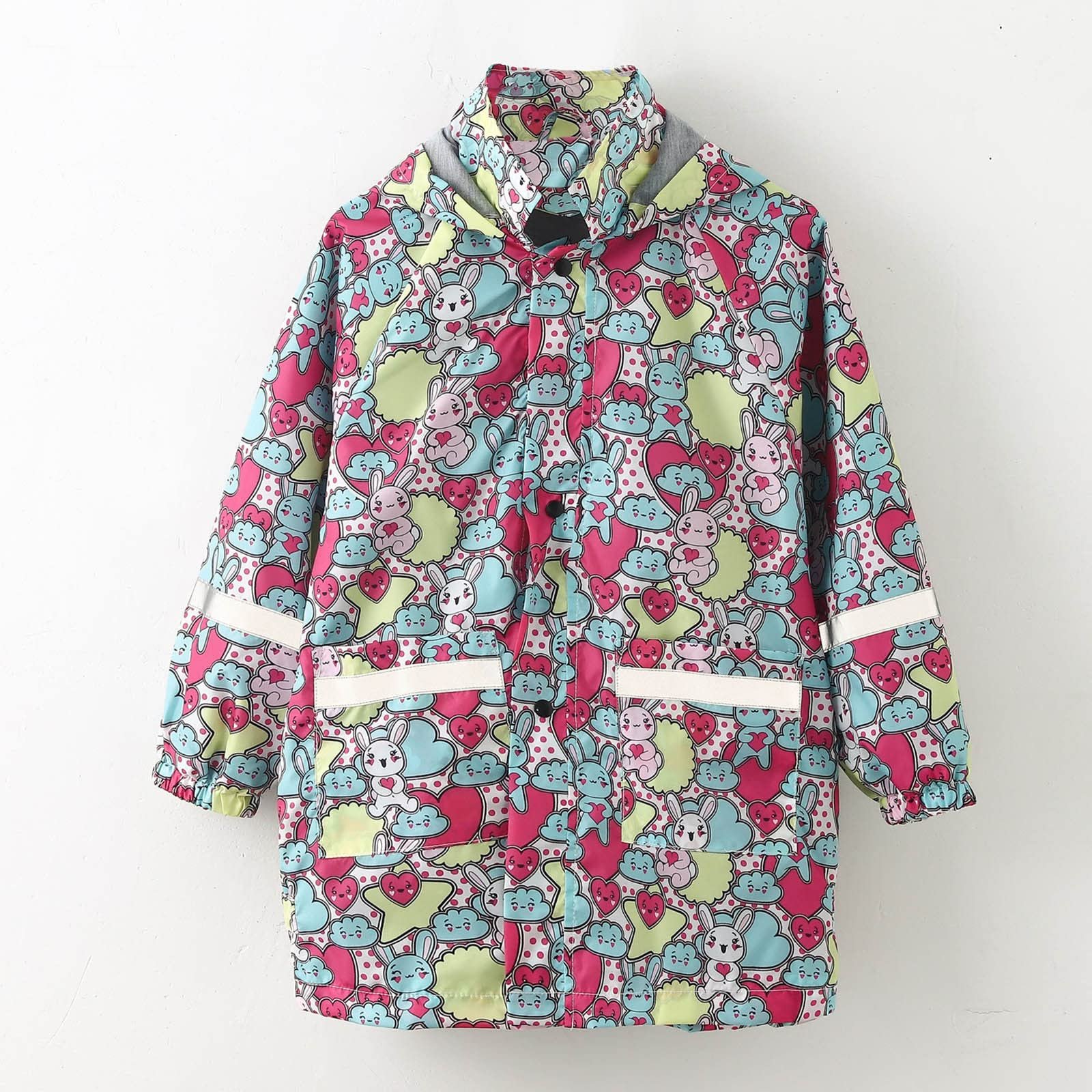 Легкий дощовий плащ Beokeuioe для хлопчиків та дівчаток, фото №8 Легкий дощовий плащ Beokeuioe для хлопчиків та дівчаток, фото №8