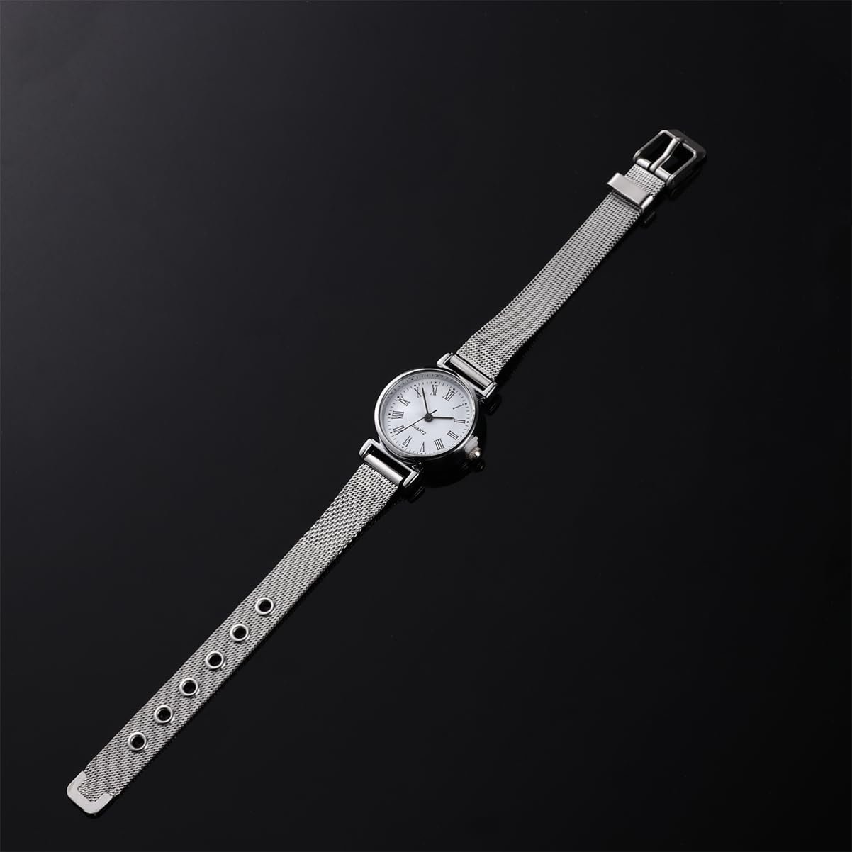 Винтажные Кварцевые Часы LIFKOME для Женщин Ремешок из нержавеющей стали As Shown, фото №9