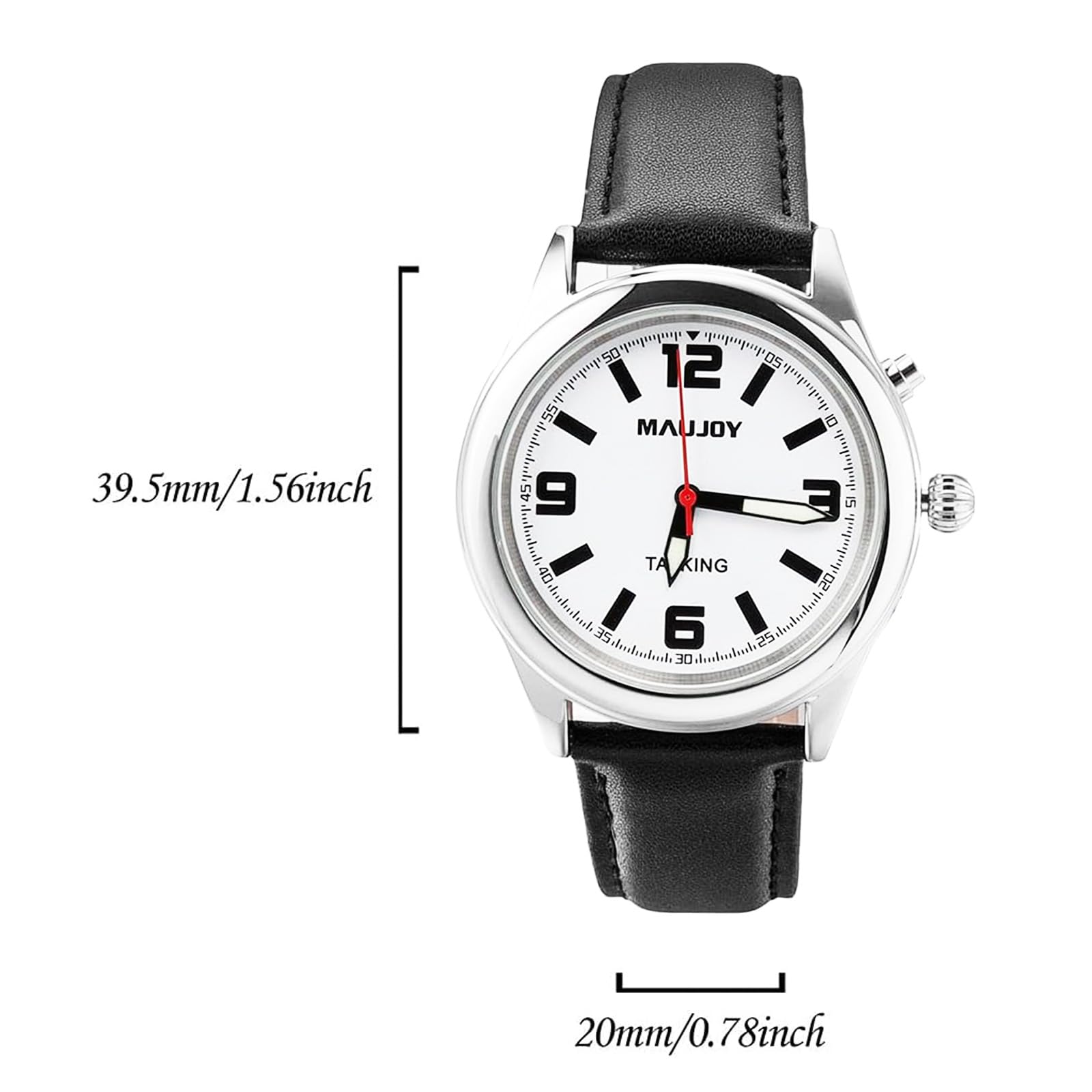 Часы Maujoy Talking на испанском языке для Binder, детей и пожилых, фото №4