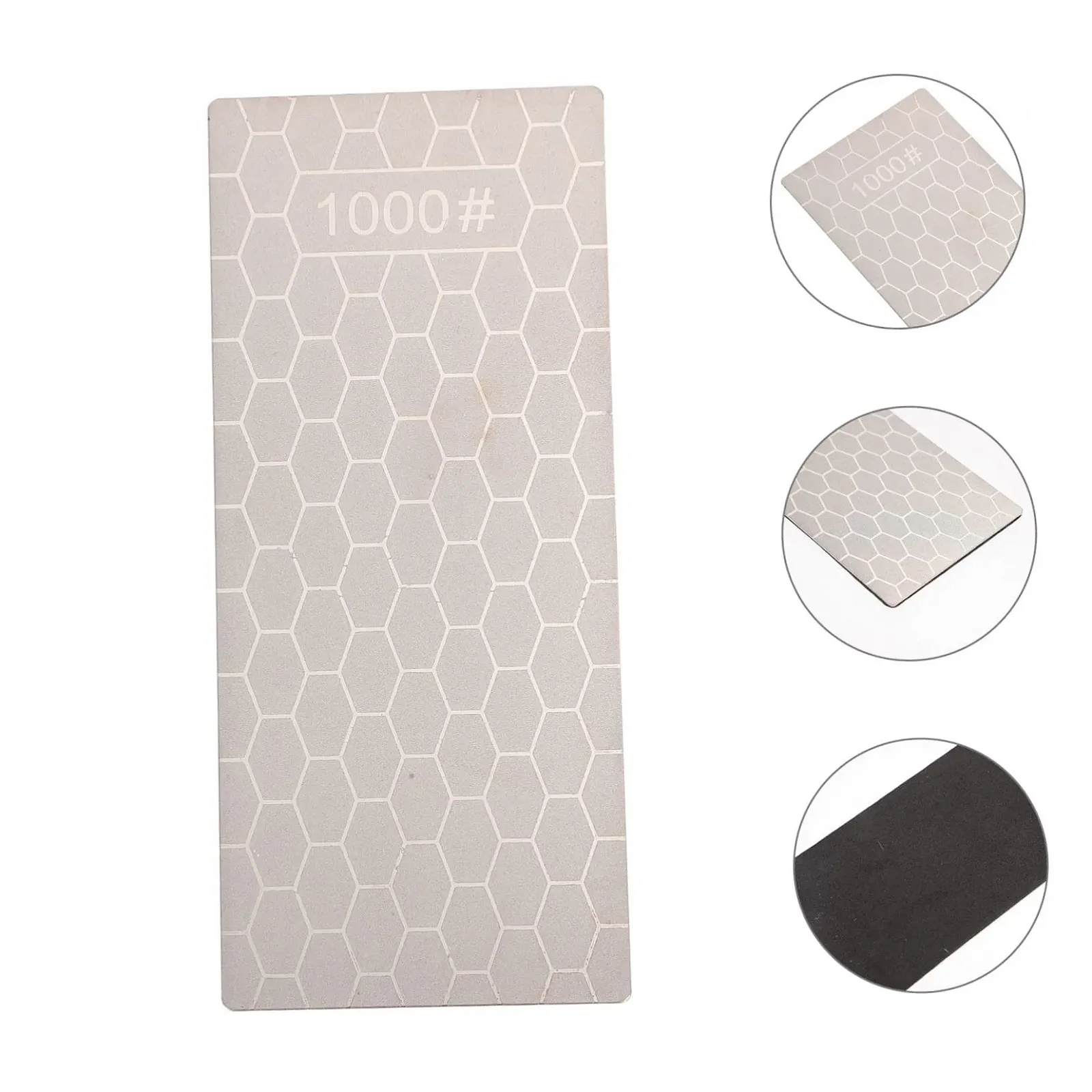 Точилка для ножей Mobestech алмазная портативная односторонняя сотовая с нескользящим основанием, фото №4