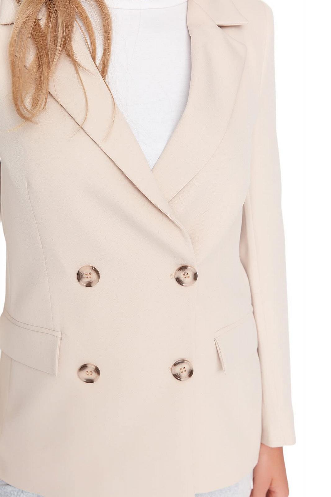 Пальто TRENDYOL Headte Бежевый, фото №4