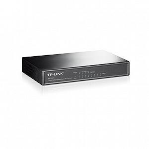 Коммутатор TP-LINK TL-SF1008P 8xFE/PoE 65W Неуправляемый Настольный (JN63TL-SF1008P) - Фото 1