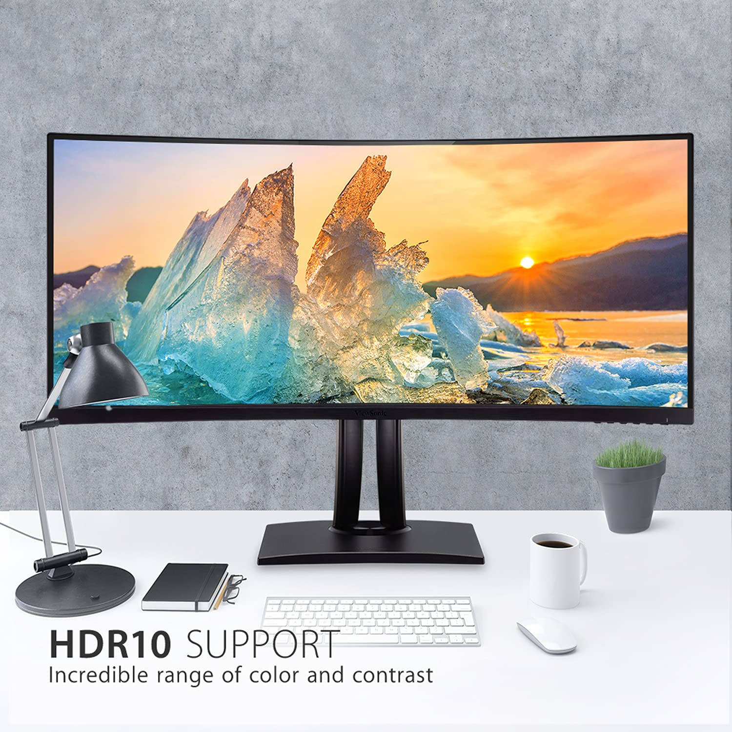 Монітор Viewsonic ColorPro VP3881A Фотографічний (WQHD, IPS Панель, HDR 400, USB-C, HDMI 2.0, DP, Регулювання Висоти) Чорний, фото №4