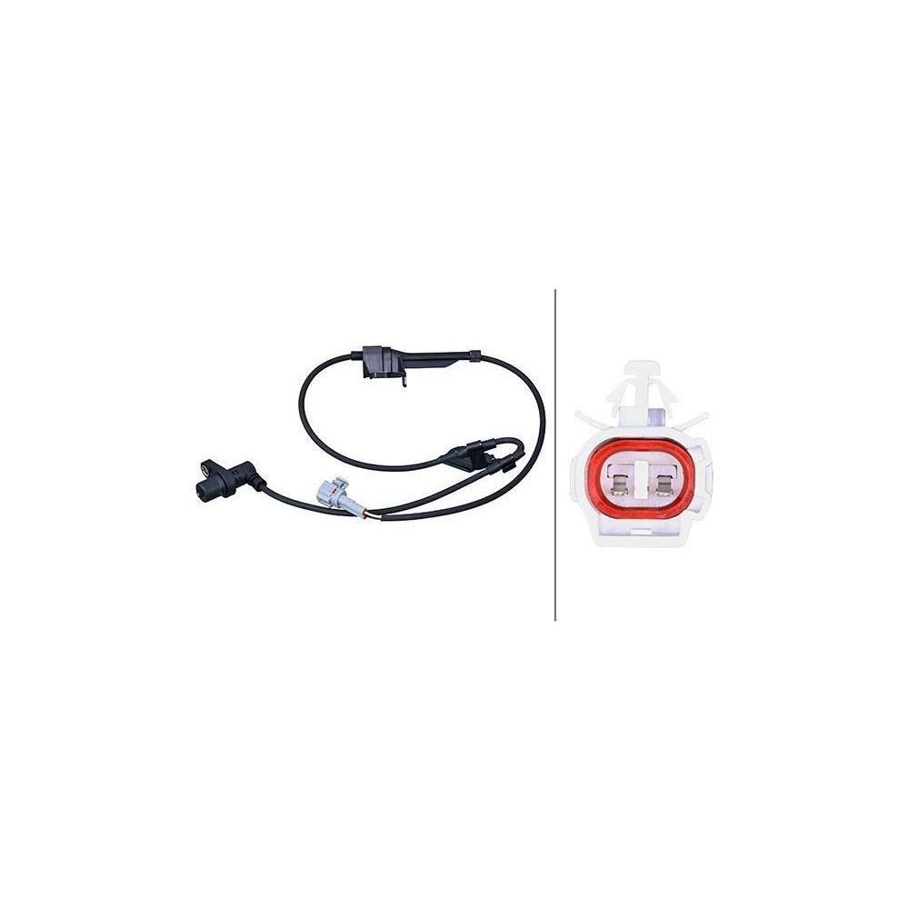 Датчик частоти обертання колеса HELLA 6PU 358 218-041 для TOYOTA HITACHI, передня вісь, фото №1